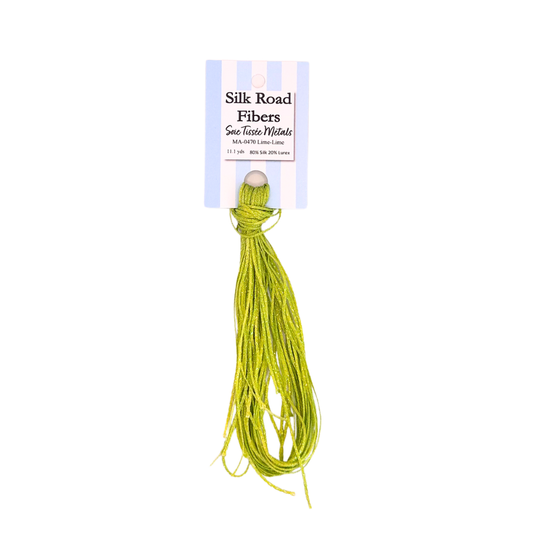 Silk Road Fibers - Lime