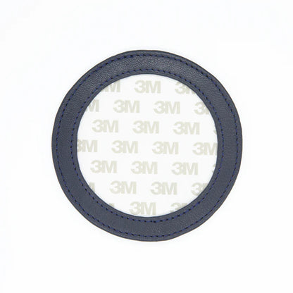 Self-Finishing Leather Round Magnet
