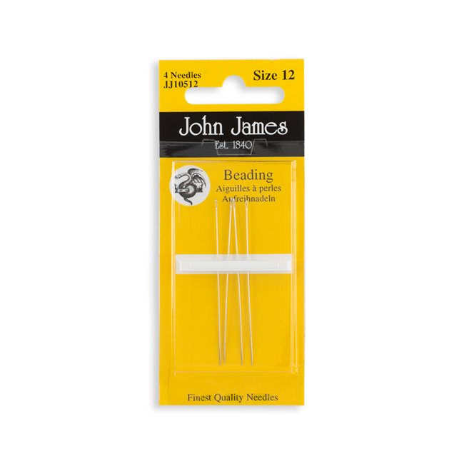 John James Beading Needles - Size 12 (4 Pack)