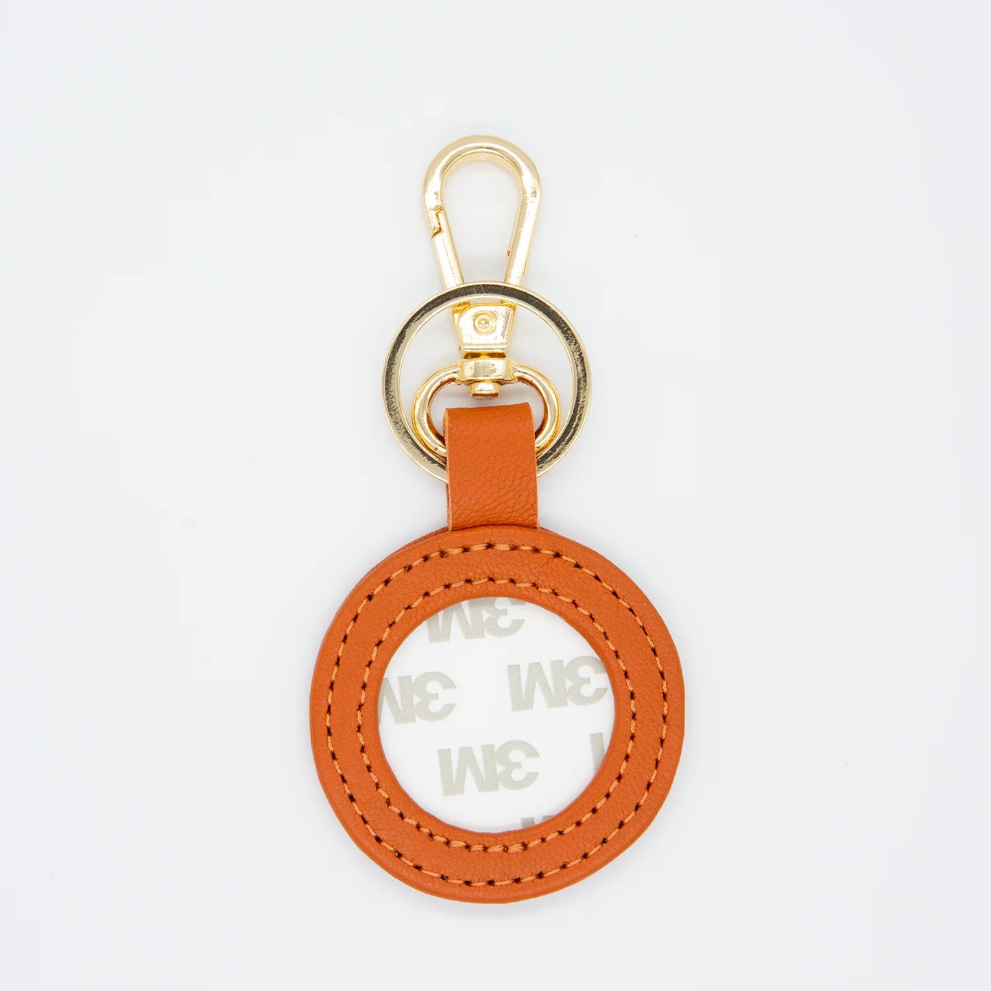 Self-Finishing Leather Key Fob