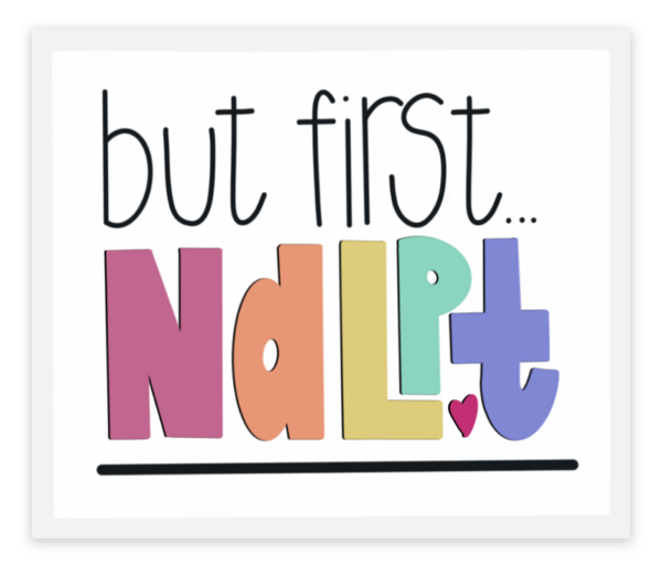 But First, NDLPT - Rainbow Sticker