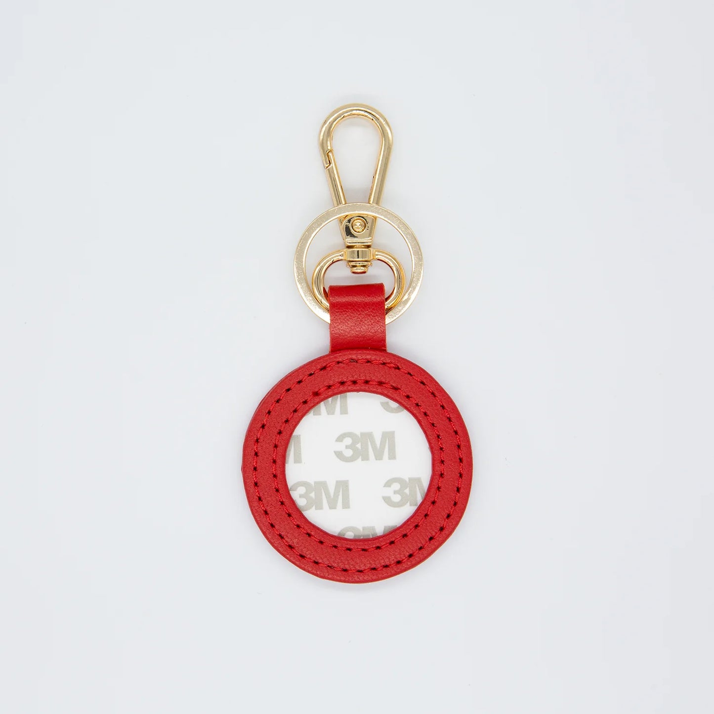 Self-Finishing Leather Key Fob