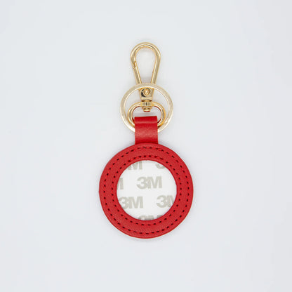 Self-Finishing Leather Key Fob