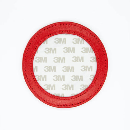 Self-Finishing Leather Round Magnet