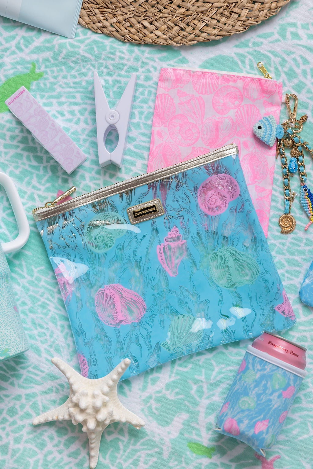 Lilly Pulitzer Shelden Beach Day Pouch