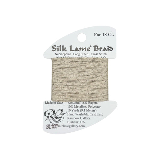 Silk Lame Braid SL100 Sand