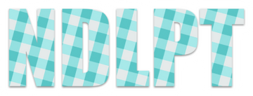 NDLPT Teal Plaid Sticker - Small