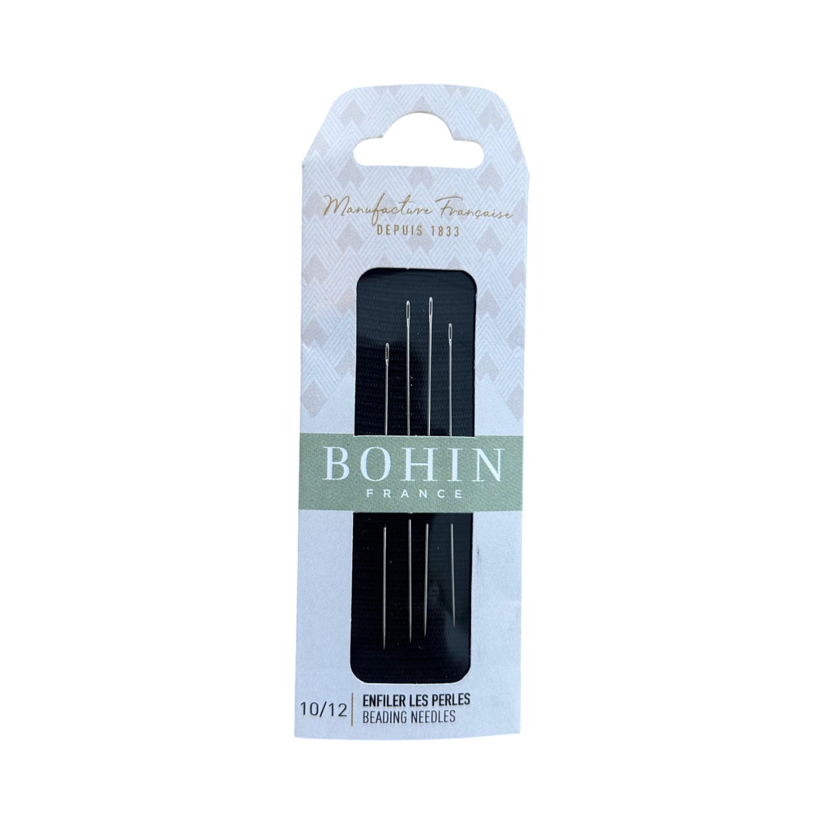 Bohin Beading Needles - Size 10/12 (4 Pack)