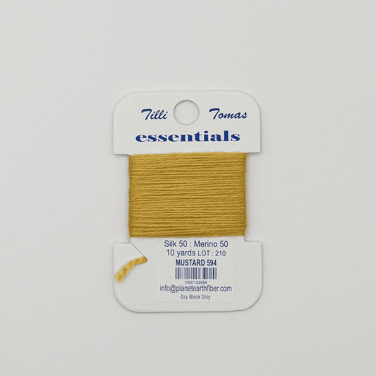 Essentials Cards - 594 Mustard