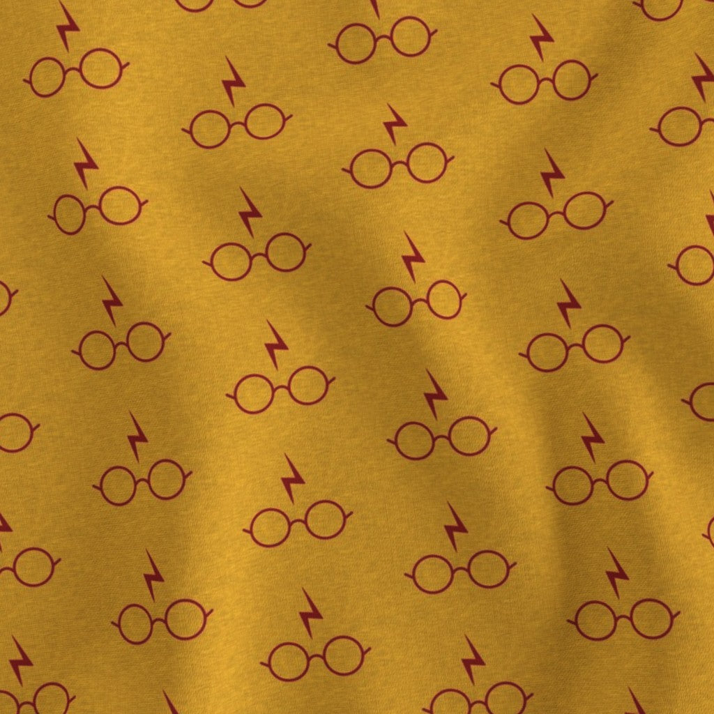 Yellow Glasses Fabric