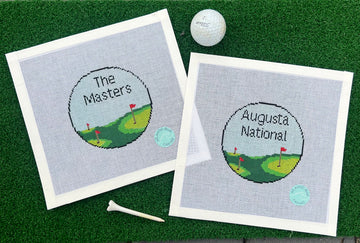 Golf Course Round - Customize! - Atlantic Blue Canvas